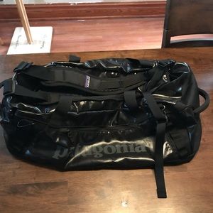 Black Patagonia duffle bag/ backpack